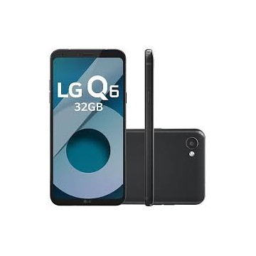 CEL LG Q6 NEGRO